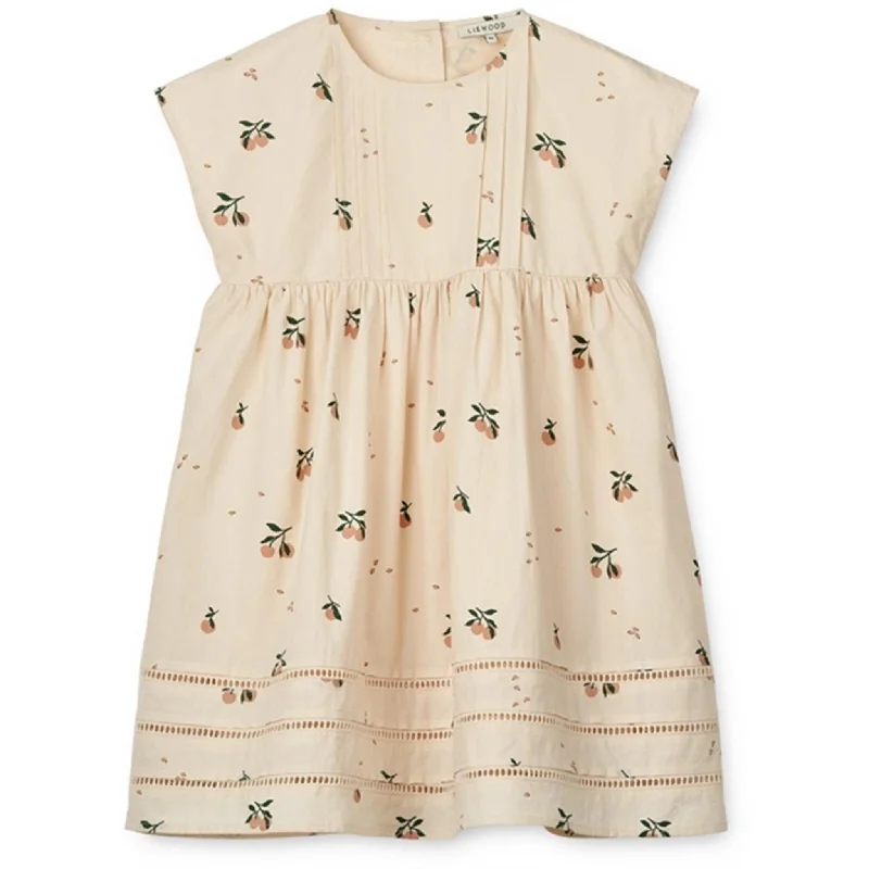 Liewood Peach/Sea Shell Gudrun Printed Dress