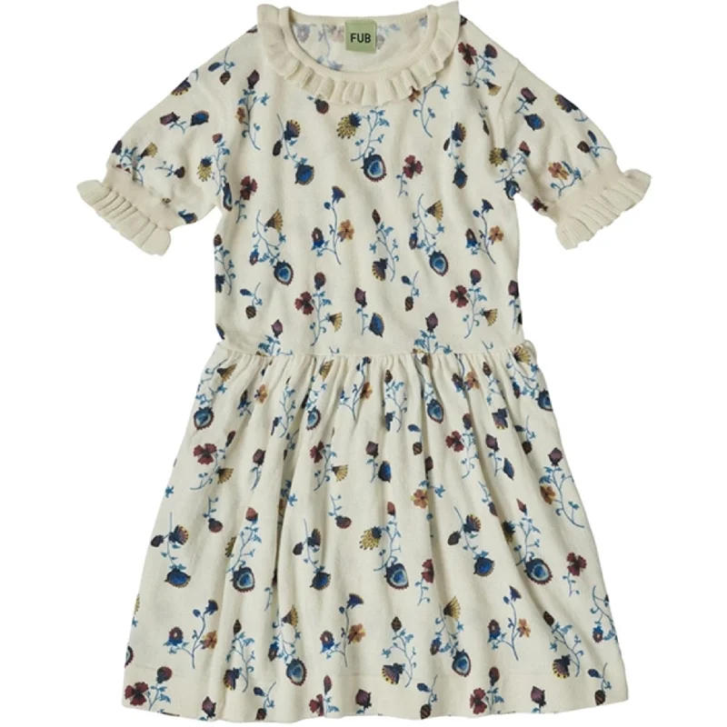 FUB Ecru/Flower Printed Dress