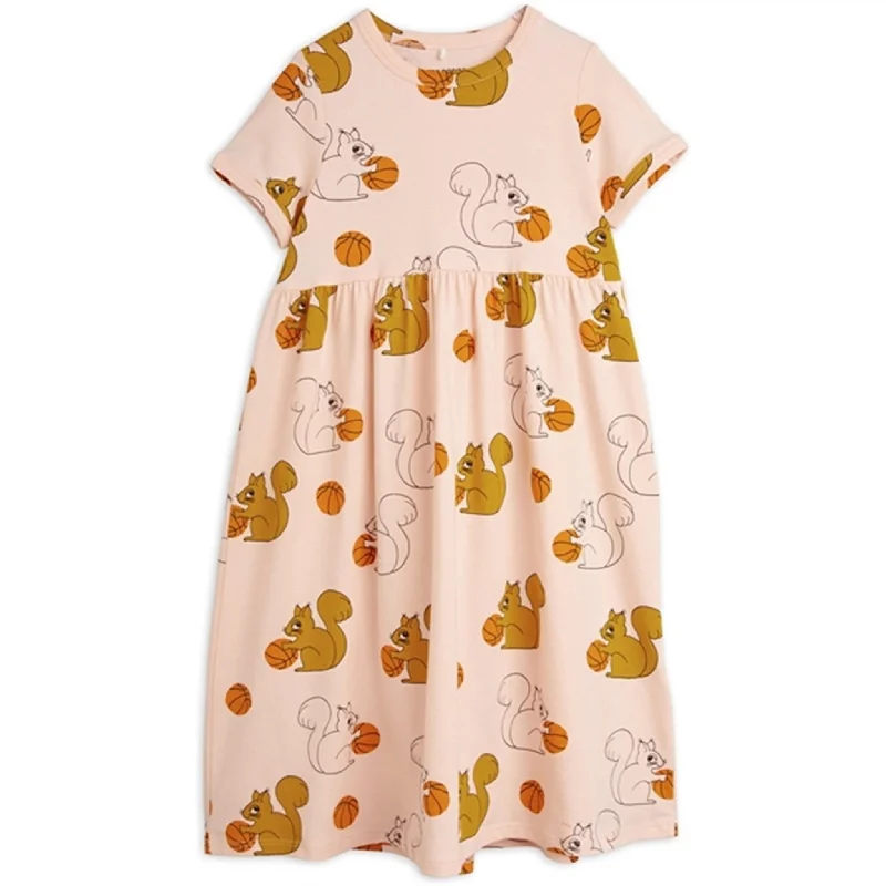 Mini Rodini Pink Squirrels Aop Dress