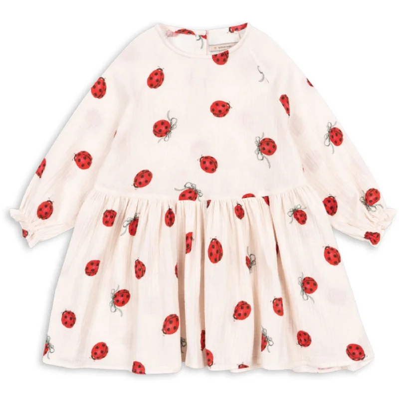 Konges Sløjd Ladybug Bow Coco Ladybug Dress Gots