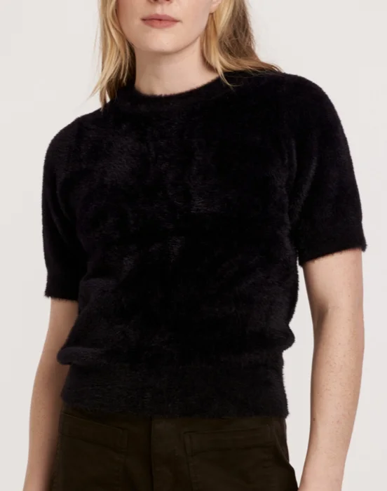 Black Fuzzy Sweater