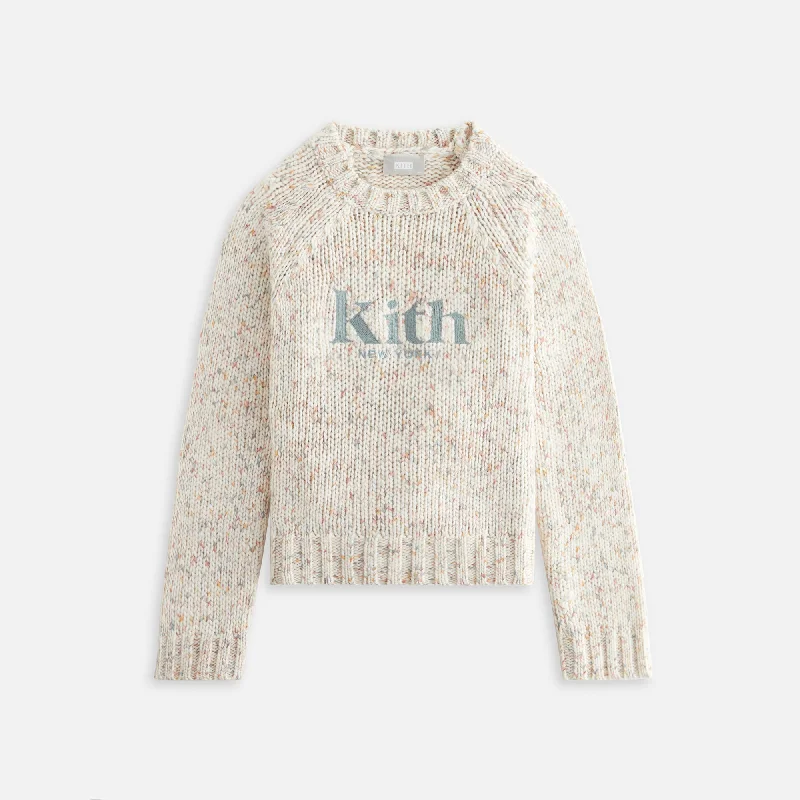 Kith Kids Logo Sweater - Sandrift