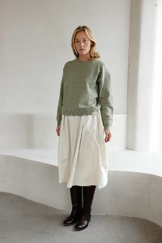 The Sutton Sweater - Sage