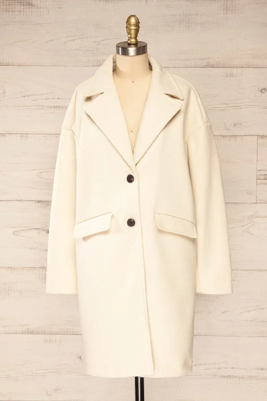 Kurgan | Ivory Felt Coat