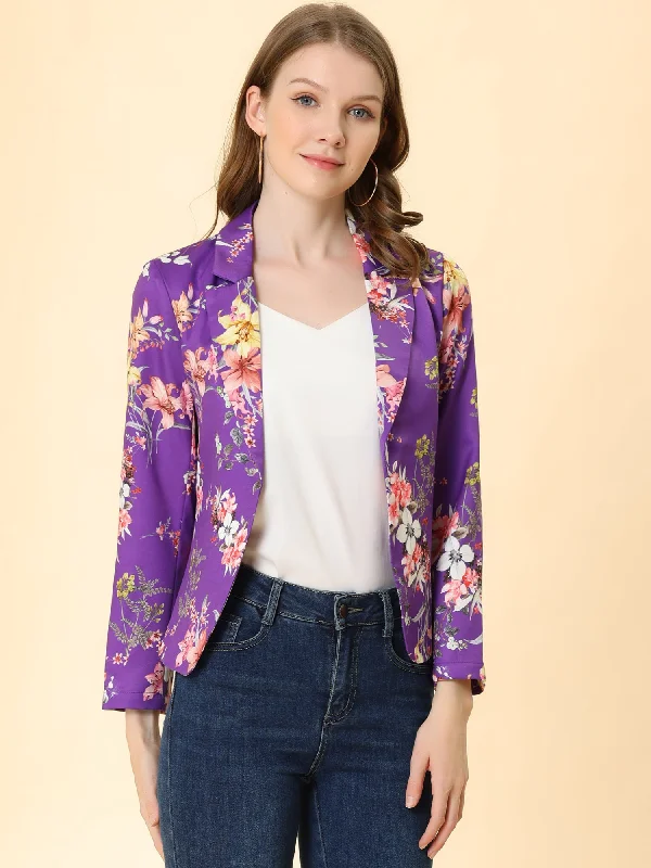 Dark Purple-Floral