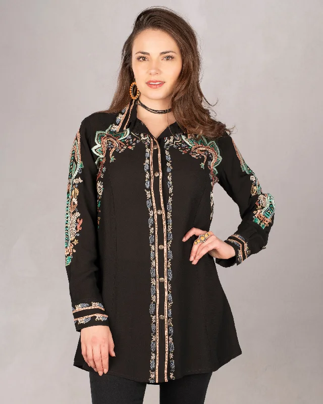 The Aspen Embroidered Women's Shirt