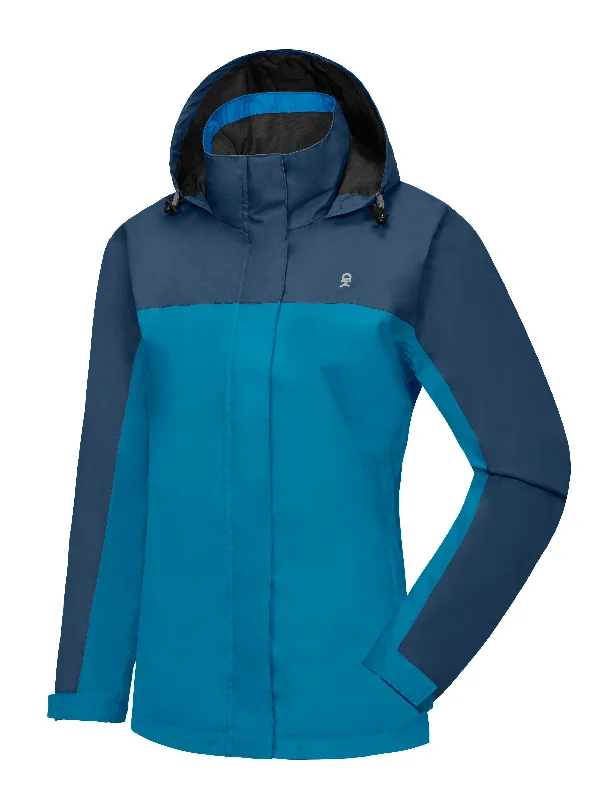 Women's Lightweight Waterproof Rain Shell Jacket