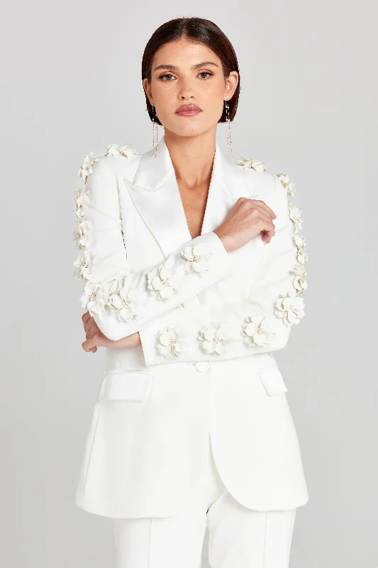 Leonie White Blazer