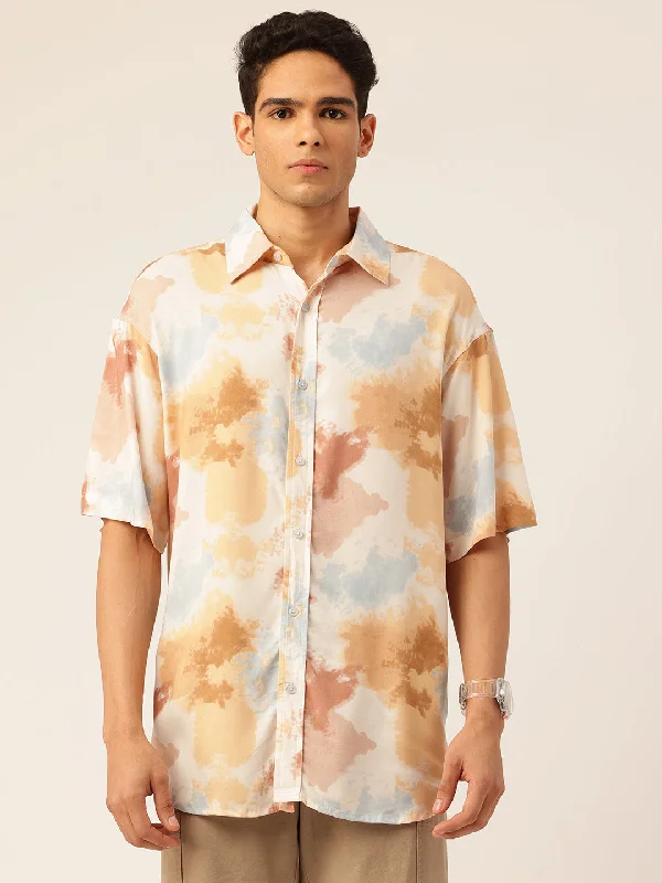 Standard Printed Casual Men's Shirt