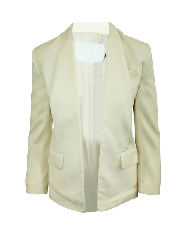 Delicate Pastel Yellow Blazer