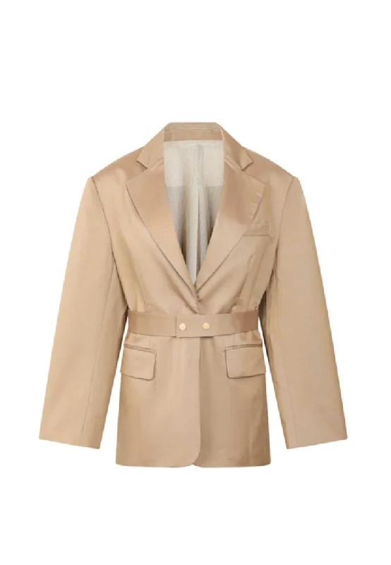 Brooke Boxy Belted Blazer