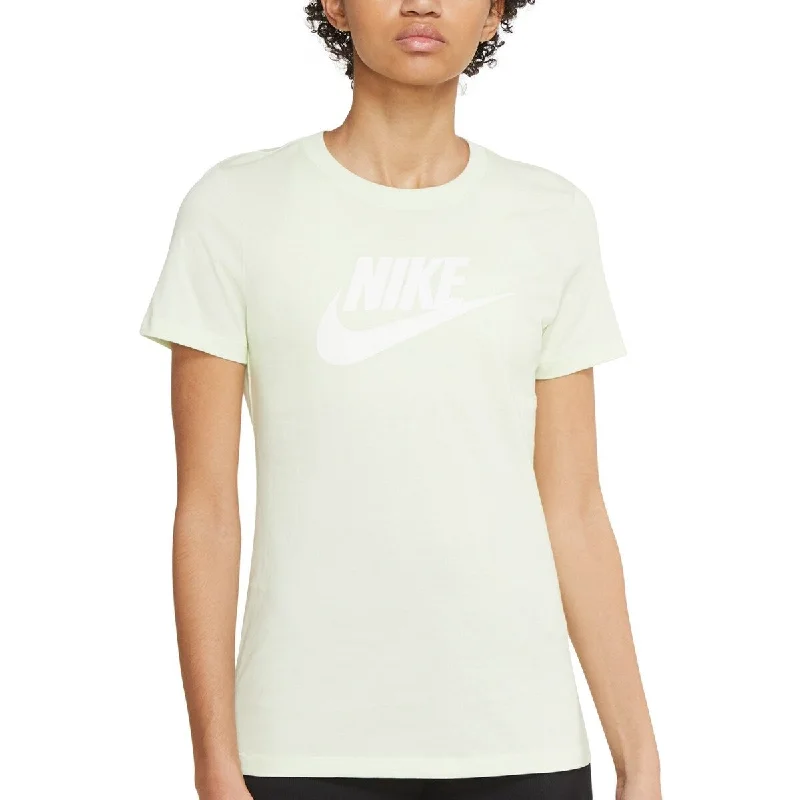 Nike Women's Sportswear Cotton Logo T-Shirt White Size Small