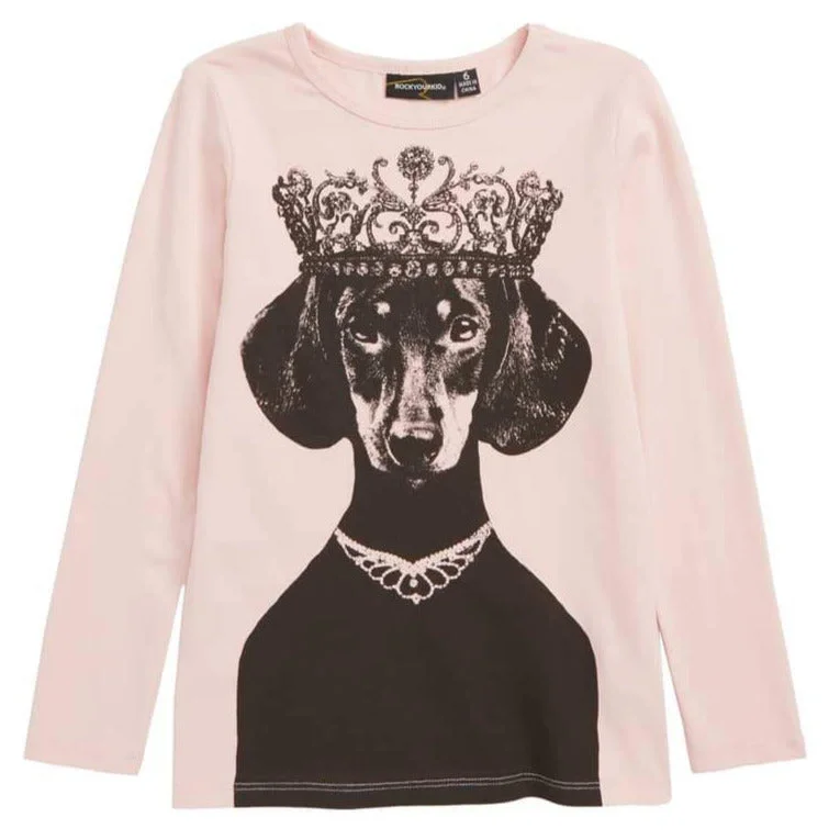 Rock Your Baby - Kids Queenie Long Sleeve T-Shirt TFT1816-Q