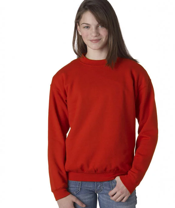 18000B - Gildan Heavy Blend™ Youth Crew Neck Sweatshirt | Red