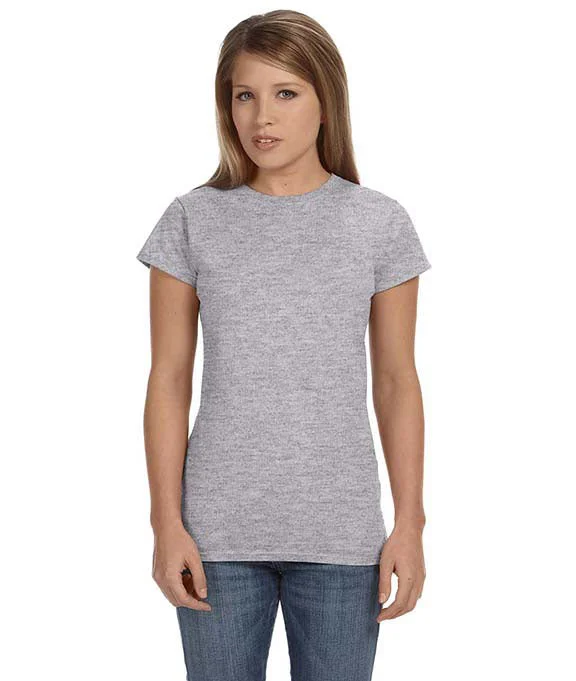 64000L - Gildan Junior-Fit Softstyle® Ladies T-Shirt | Sport Grey