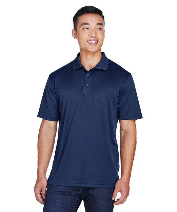 8405T - UltraClub Mens Tall Cool & Dry Sport Polo Shirt | Navy