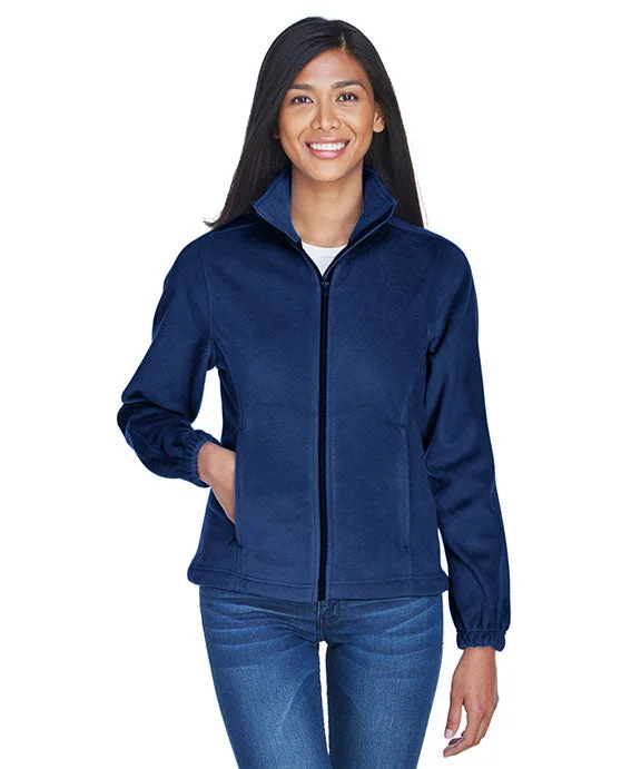 8481 - UltraClub Ladies Iceberg Fleece Full-Zip Jacket | Navy