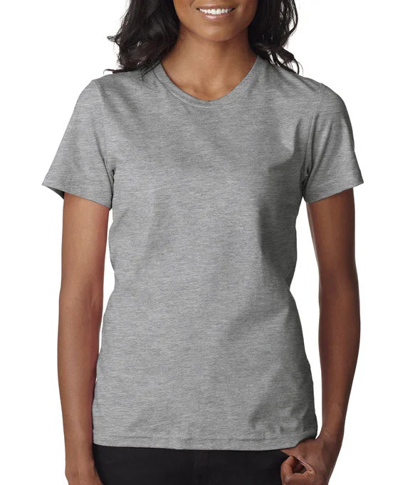 880 - Gildan Ladies Lightweight  T-Shirt | Heather Grey