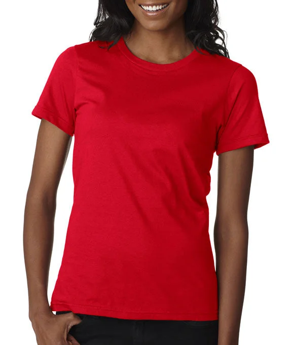 880 - Gildan Ladies Lightweight  T-Shirt | Red