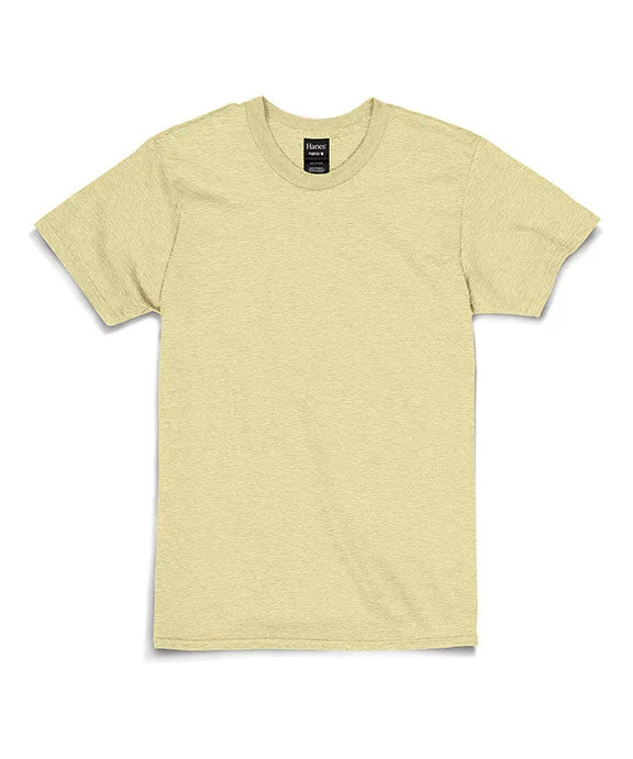 4980 - Hanes Adult nano-T® T-Shirt | Lemon Meringue Heather