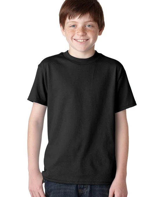 5370 - Hanes Youth ComfortBlend® EcoSmart® T-Shirt | Black