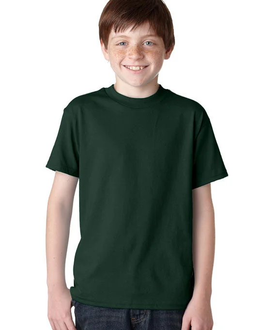 5370 - Hanes Youth ComfortBlend® EcoSmart® T-Shirt | Deep Forest