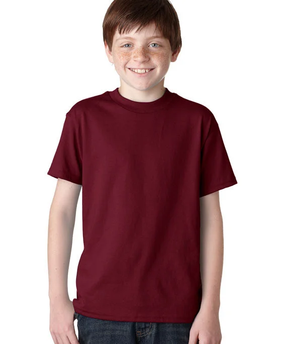 5370 - Hanes Youth ComfortBlend® EcoSmart® T-Shirt | Maroon