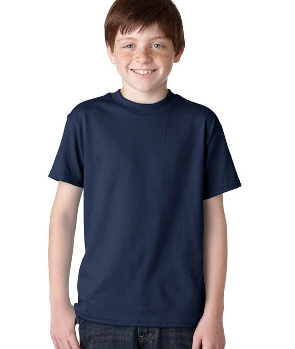 5370 - Hanes Youth ComfortBlend® EcoSmart® T-Shirt | Navy