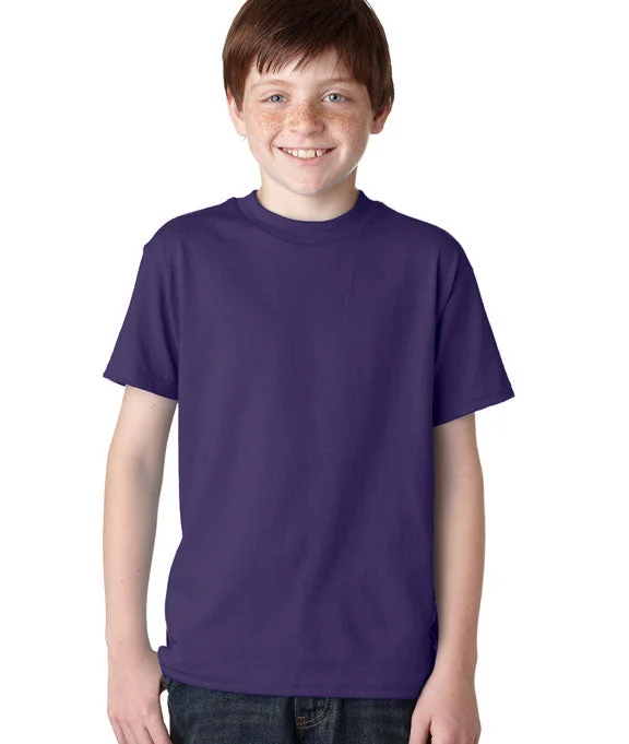 5370 - Hanes Youth ComfortBlend® EcoSmart® T-Shirt | Purple