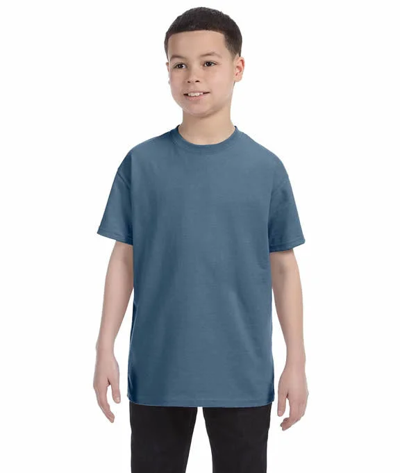 5450 - Hanes Youth Authentic-T T-Shirt | Denim Blue