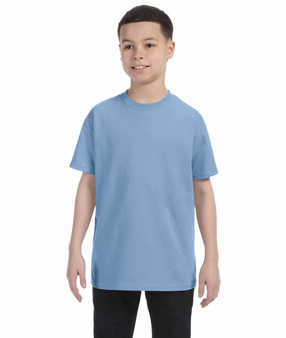 5450 - Hanes Youth Authentic-T T-Shirt | Light Blue