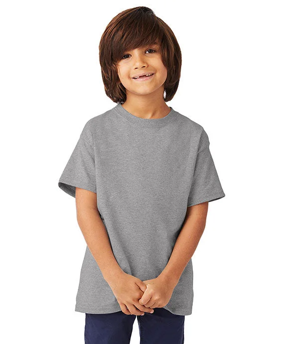 5450 - Hanes Youth Authentic-T T-Shirt | Oxford Grey