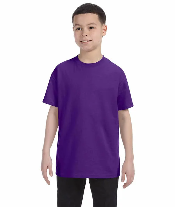 5450 - Hanes Youth Authentic-T T-Shirt | Purple