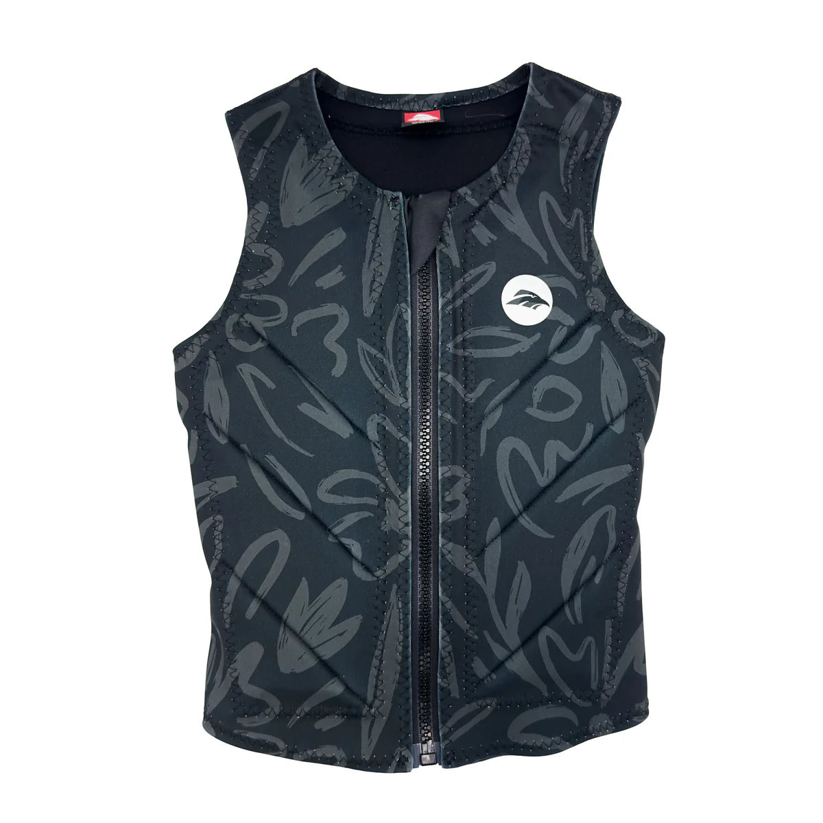 2025 Eagle Womens Floral Vest - Black