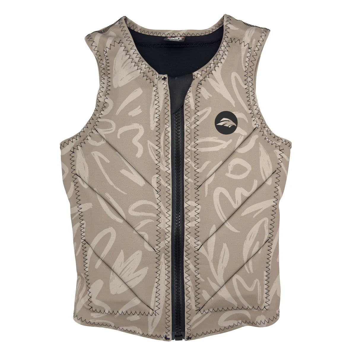 2025 Eagle Womens Floral Vest - Tan