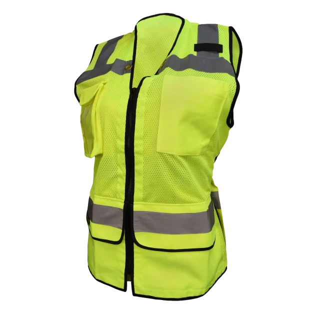 Ladies Heavy Duty Surveyor Safety Vest