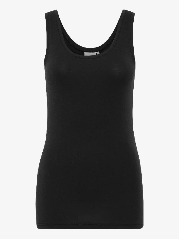 B Young Pamila Vest Top Black