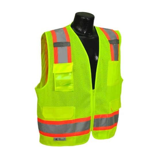 Hi Viz Green Mesh Safety Vest