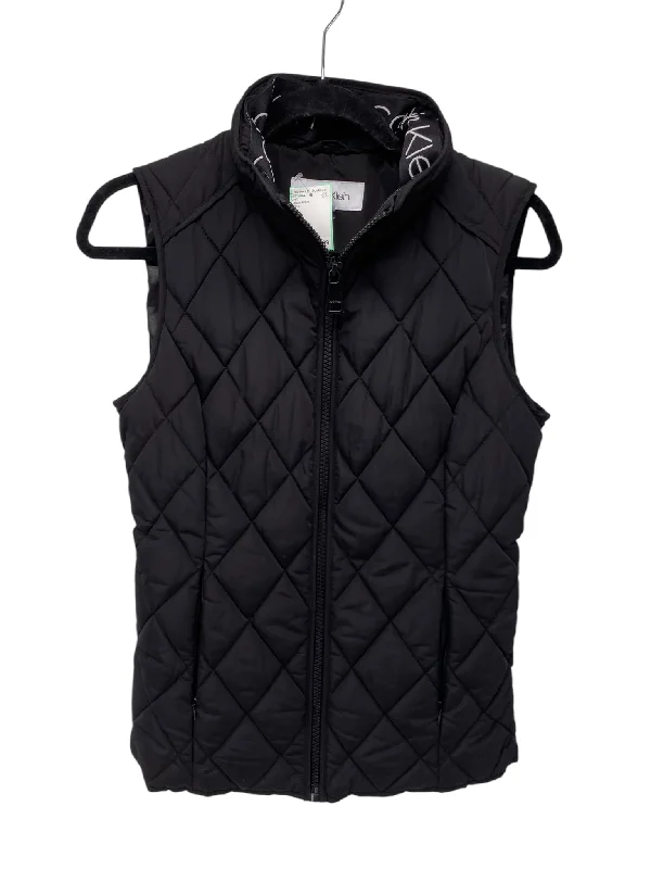 Calvin Klein Misses Size XS Black Vest