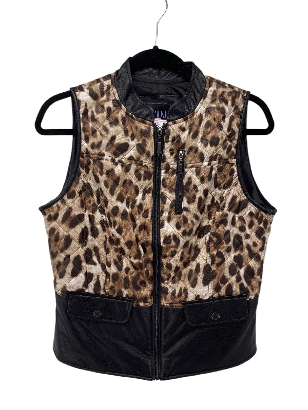 It's SO You Boutique Misses Size XS Animal Print Vest