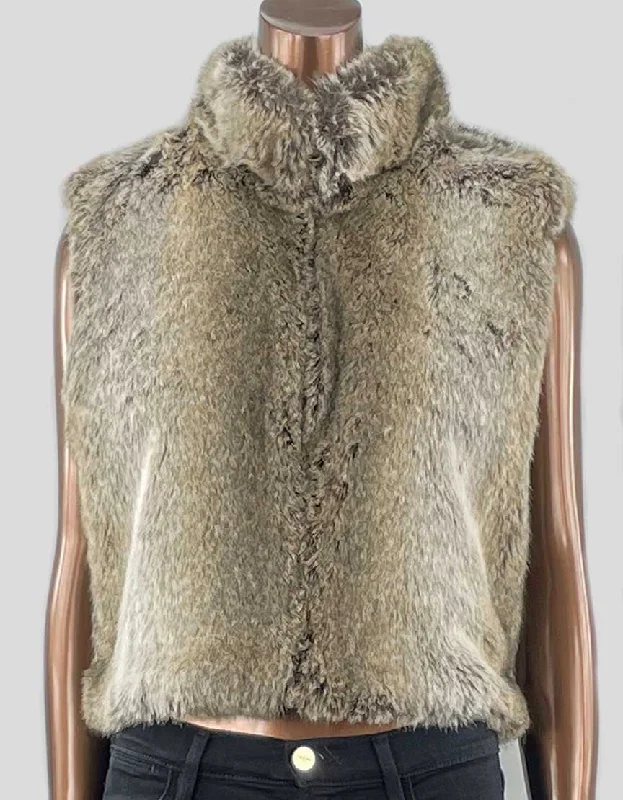 SKEA Reversible Faux Fur Vest - Small  | 4 US