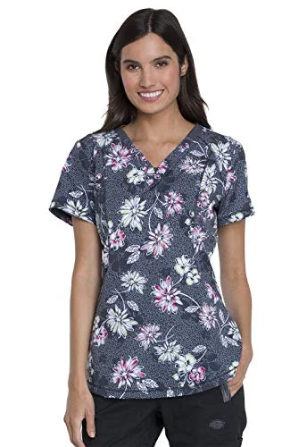 Dickies DK766 Dynamix Women's V-Neck Scrub Top